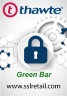 Thawte SSL Web Server with Green Bar EV