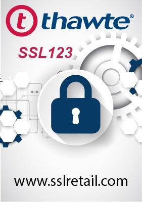 SSL123 SSL Certificate by Thawte 