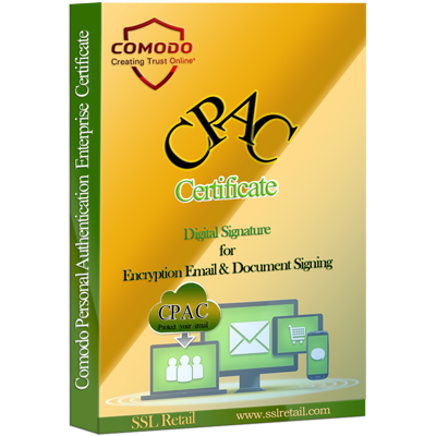 CPAC Enterprise - Sectigo CPAC Enterprise Certificate