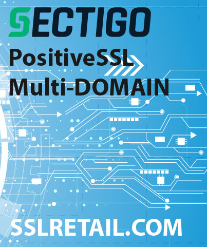 Sectigo PositiveSSL Multi-Domain Certificate